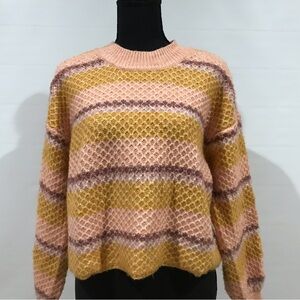 Jessica Simpson Multi Color Combo Ladies Cozy Sweater